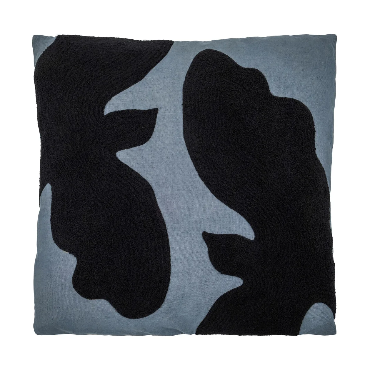 Miki sierkussen, Méditerranée blauw-zwart, 50x50 cm House Doctor