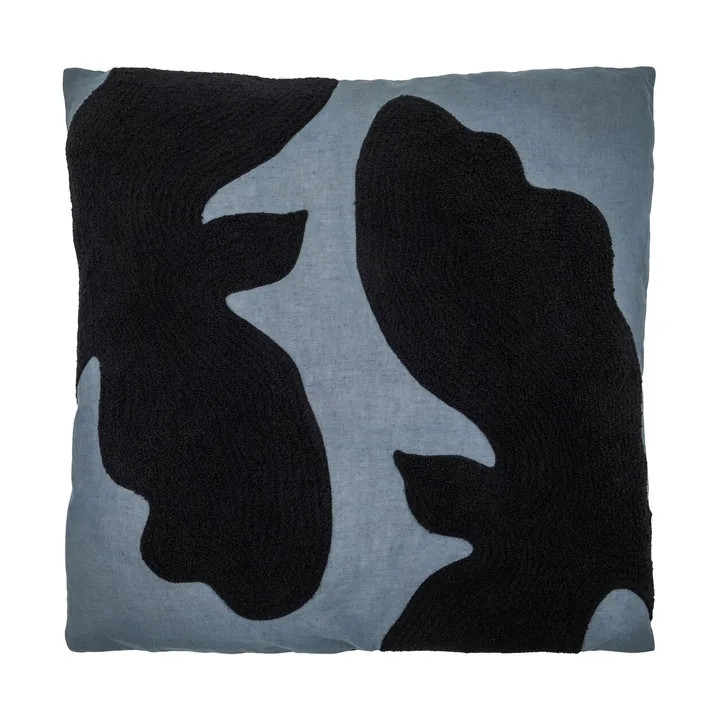 Miki sierkussen - Méditerranée blauw-zwart, 50x50 cm - House Doctor