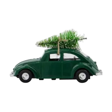 MINI Xmas Car kerstdecoratie - Groen - House Doctor