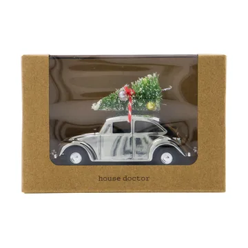 MINI Xmas Car kerstdecoratie - Zilverkleurig - House Doctor