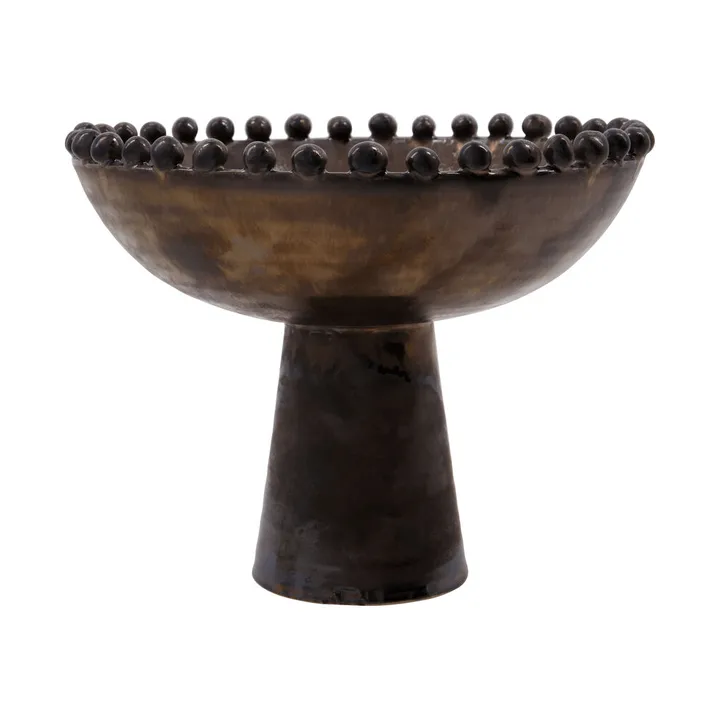 Mio decoratieschaal - Zwart, Ø24x19,5 cm - House Doctor
