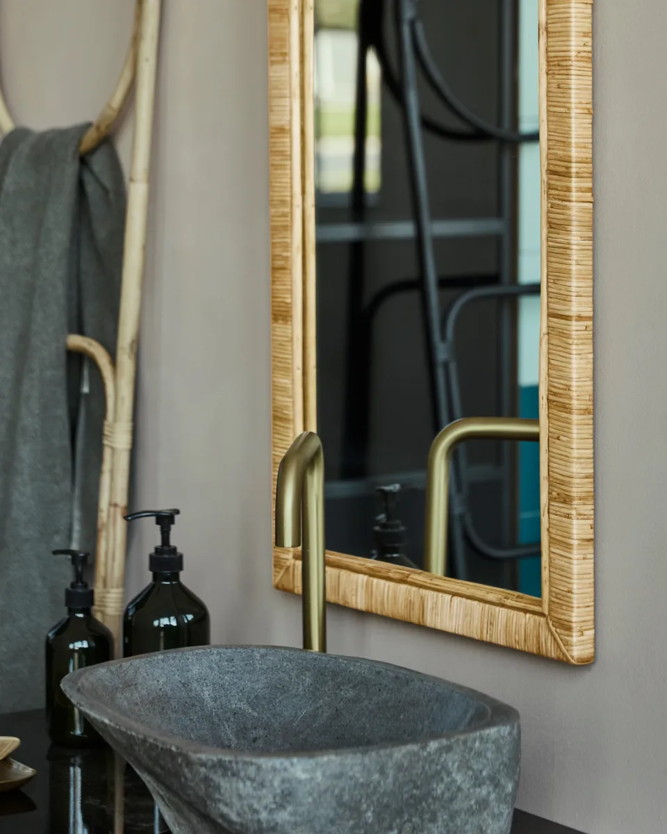 Miro wandspiegel 50x70 cm, Natuur House Doctor