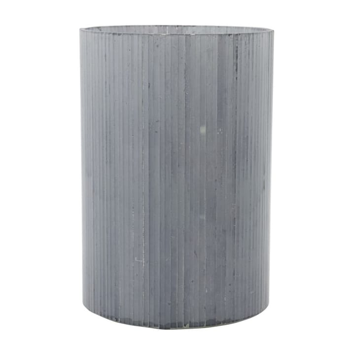Mirr waxinelichtjeshouder 19 cm, Vorstgrijs House Doctor