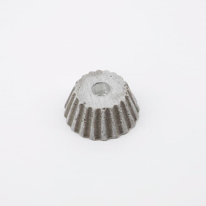 Mold Bake kandelaar Ø5 cm, Grijs House Doctor