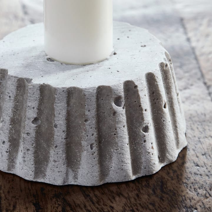 Mold Bake kandelaar Ø7 cm, Grijs House Doctor