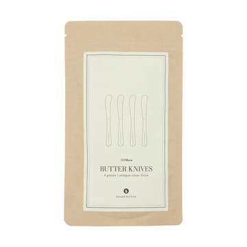 Mora botermes 4-pack - Zilveren afwerking - House Doctor