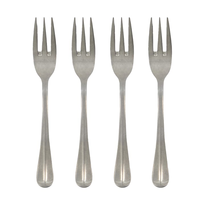 Mora taartvork 4-pack - Zilveren afwerking - House Doctor