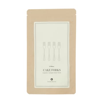 Mora taartvork 4-pack - Zilveren afwerking - House Doctor