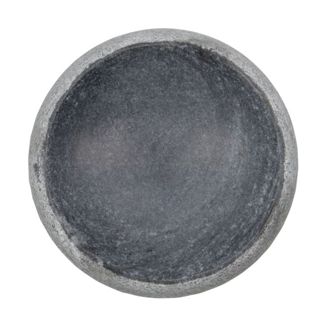 House Doctor Mult marmeren schaal o15 cm Grijs | Scandinavisch Interieur | Decoratieve schalen | Grijs