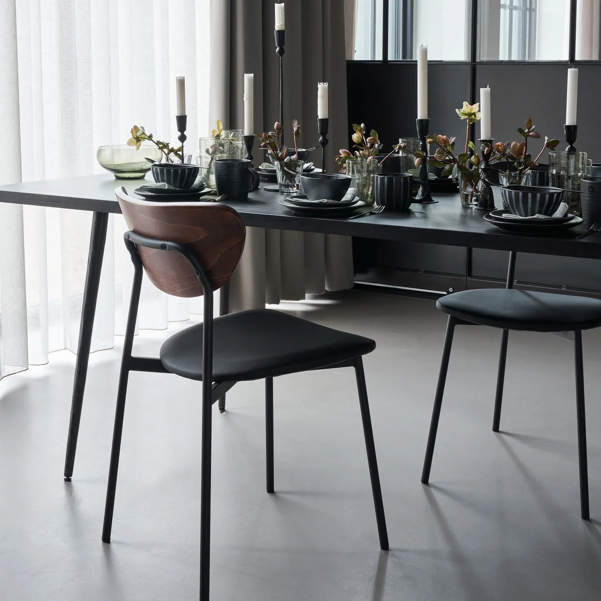 Must stoel met zitting 2-pak, Natuur House Doctor