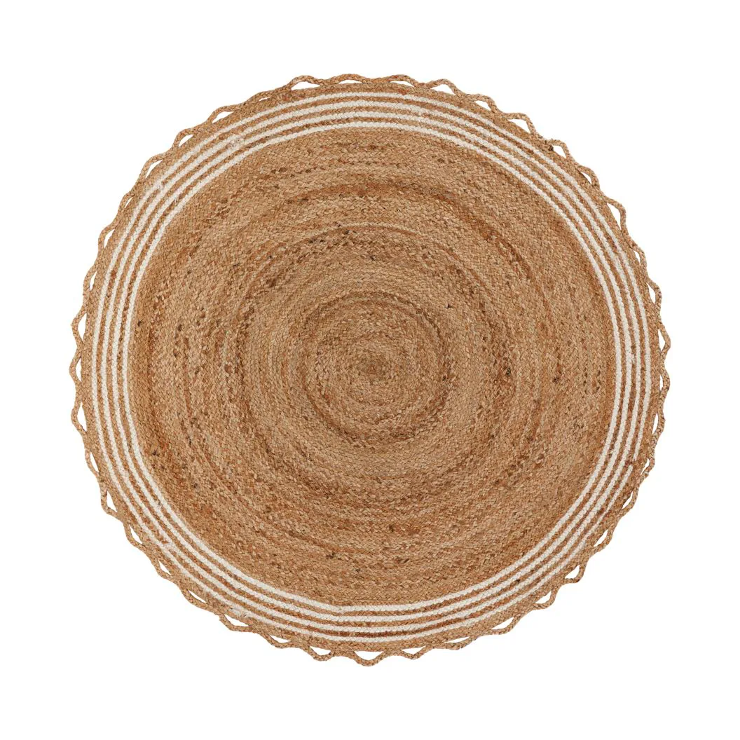 Nord kerstboomkleed Ø120 cm, Jute-wit House Doctor