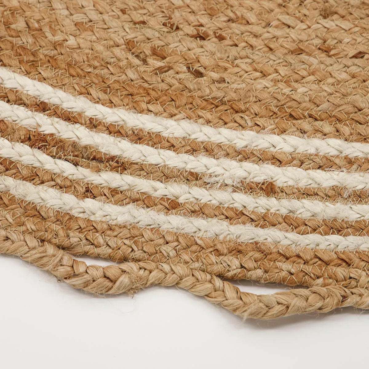 Nord kerstboomkleed Ø120 cm, Jute-wit House Doctor