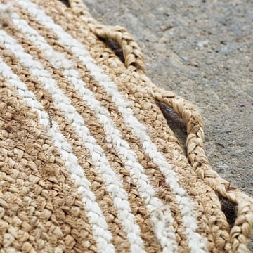 Nord kerstboomkleed Ø120 cm - Jute-wit - House Doctor