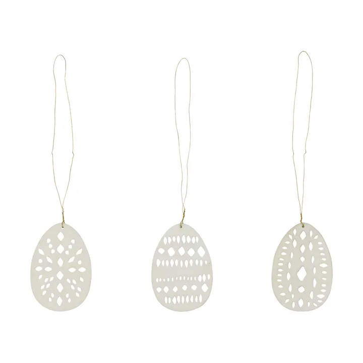 Nori paasornament 3-delig - Beige - House Doctor