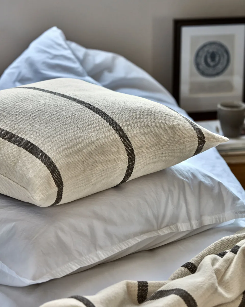 Nula kussenhoes 50x50 cm, Donkerbruin House Doctor