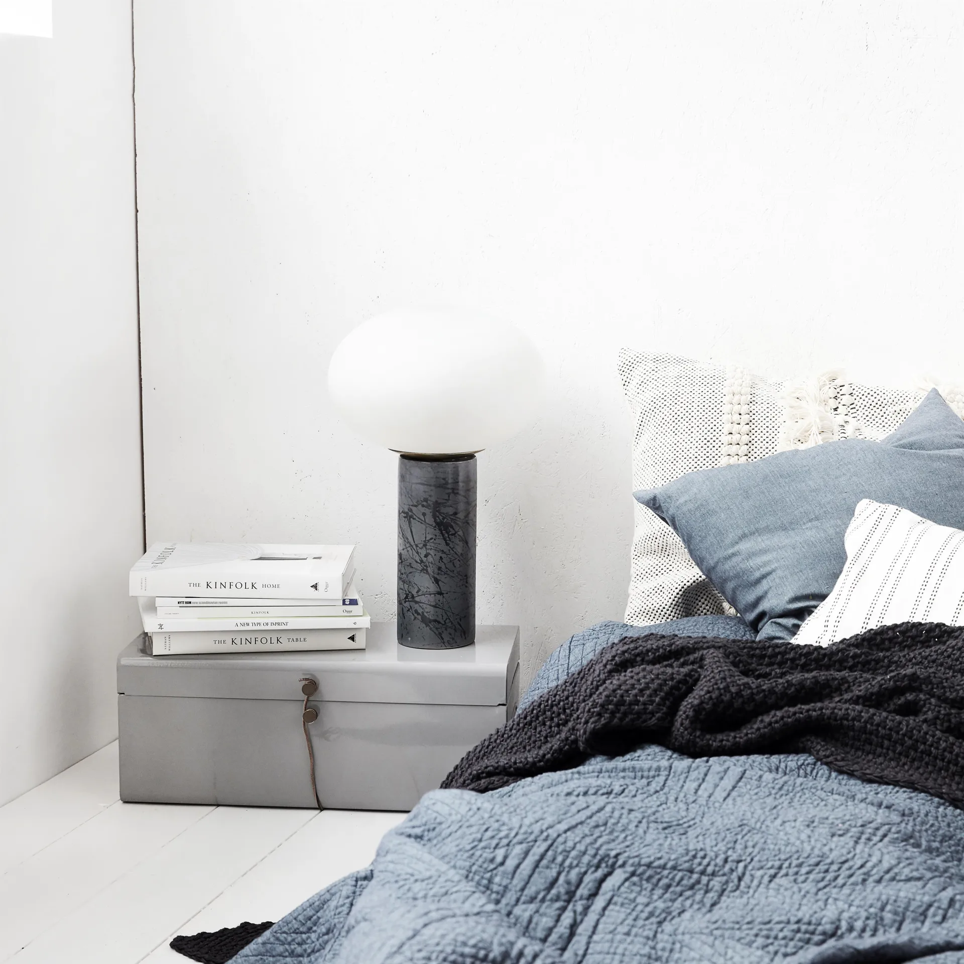 Opal tafellamp, 45 cm. House Doctor