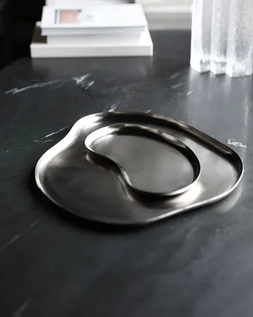 Osea dienblad 15x28 cm - Silver finish - House Doctor