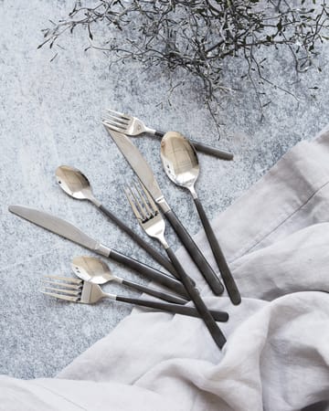 Ox bestekset 16-delig - Zwart-zilver - House Doctor