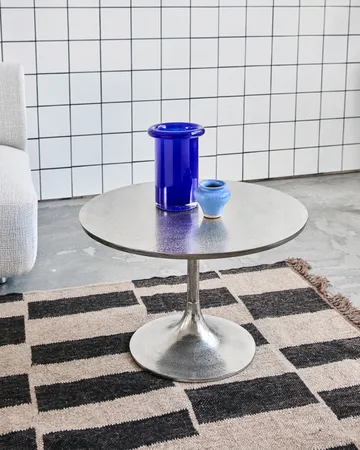 Pan bijzettafel - Zilverkleurige afwerking - House Doctor