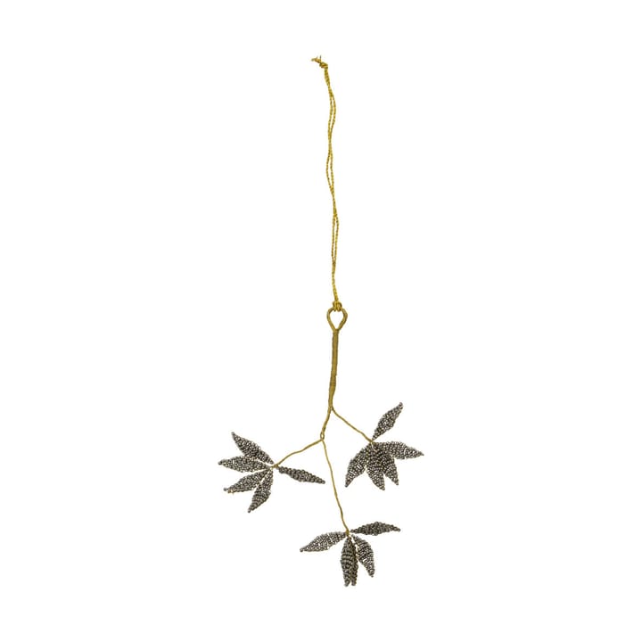 Pearl kerstboomhanger maretak 3-delig, Grijs-goud House Doctor