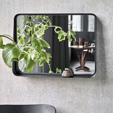 Pejo spiegel met lijst 45x60 cm - Zwart antiek - House Doctor