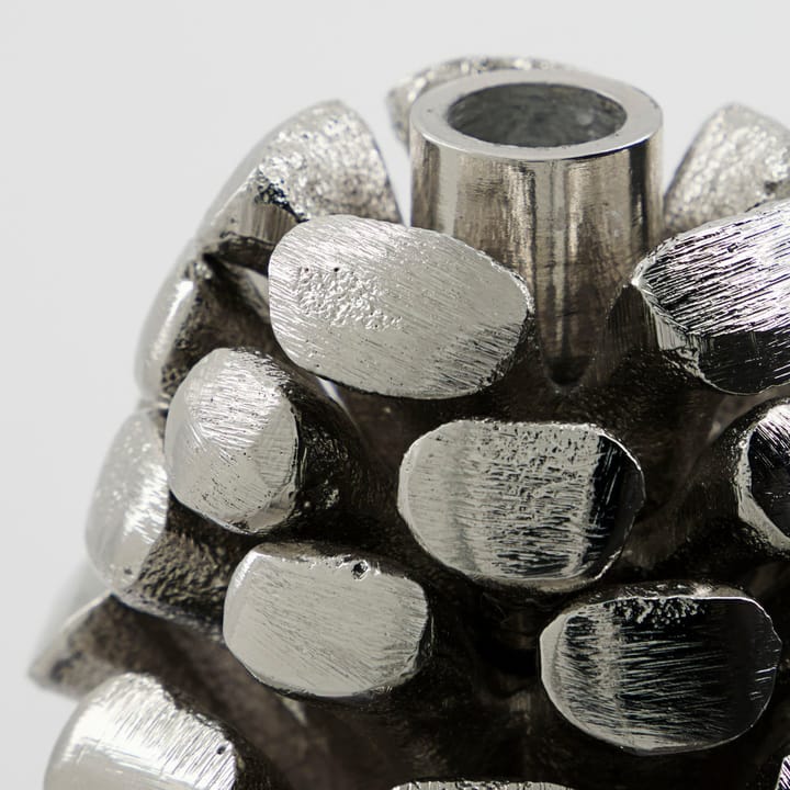 Pine Cone kaarsenhouder Ø7,5 cm, Antiekzilver House Doctor