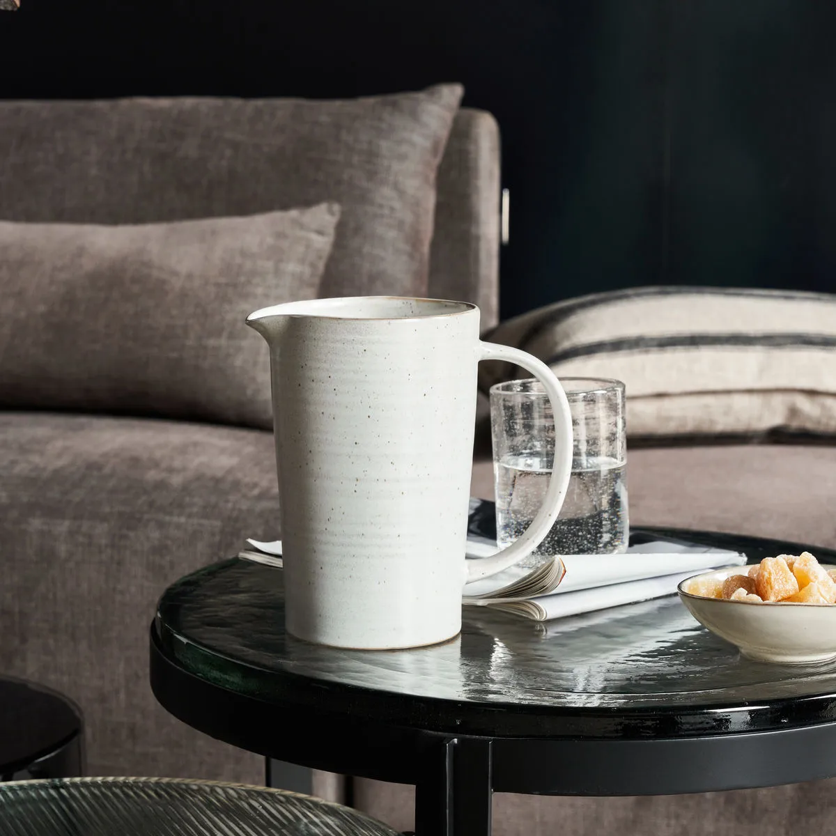 Pion kan 1,5 l, Grijs-wit House Doctor