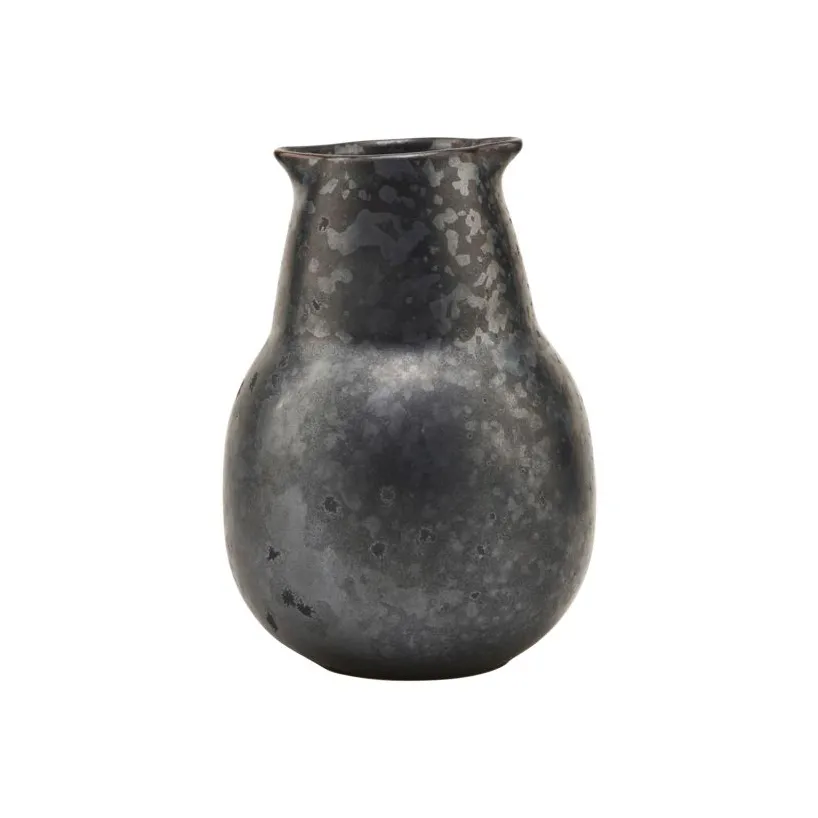 Pion karaf 12 cm, Zwart-bruin House Doctor