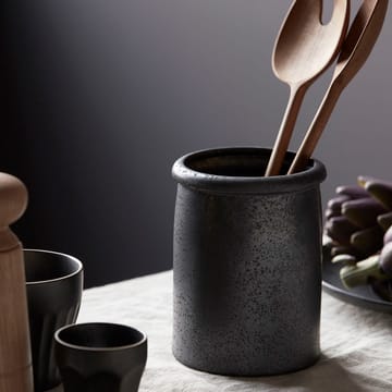 Pion pot Ø11,5 cm - Zwart-bruin - House Doctor