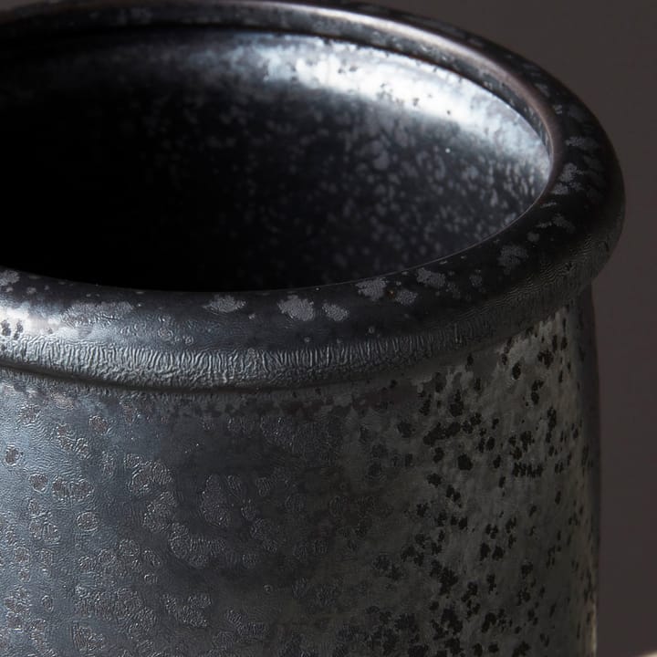 Pion pot Ø11,5 cm, Zwart-bruin House Doctor