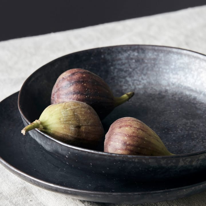Pion schaal Ø19 cm, Zwart-bruin House Doctor
