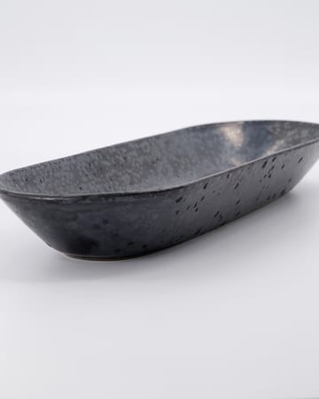 Pion serveerschotel 12x35 cm - Zwart-bruin - House Doctor