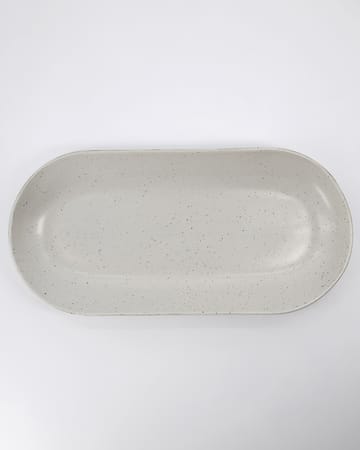 Pion serveerschotel 19x38 cm - Grijs-wit - House Doctor