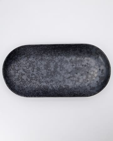 Pion serveerschotel 19x38 cm - Zwart-bruin - House Doctor