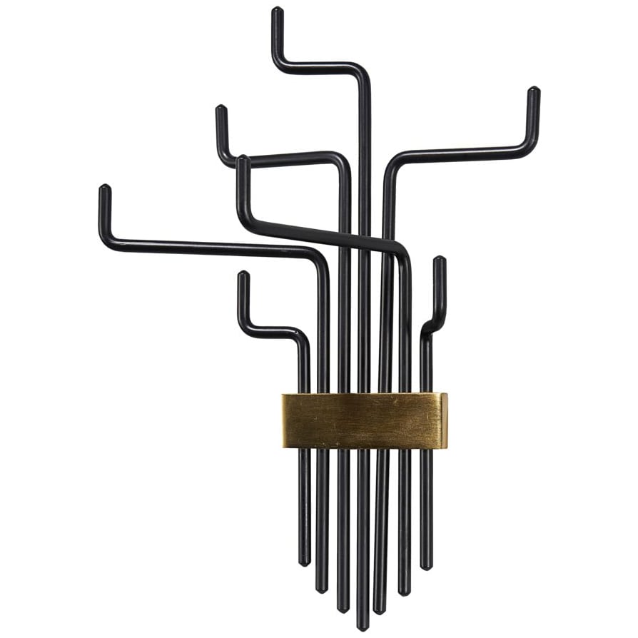 House Doctor s kapstok Zwart | Scandinavisch Interieur | Haken & hangers | Zwart