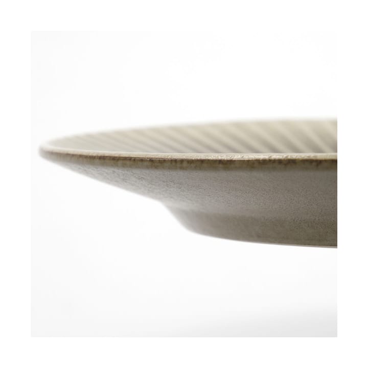 Pleat dinerbord Ø27 cm, Grijsbruin House Doctor