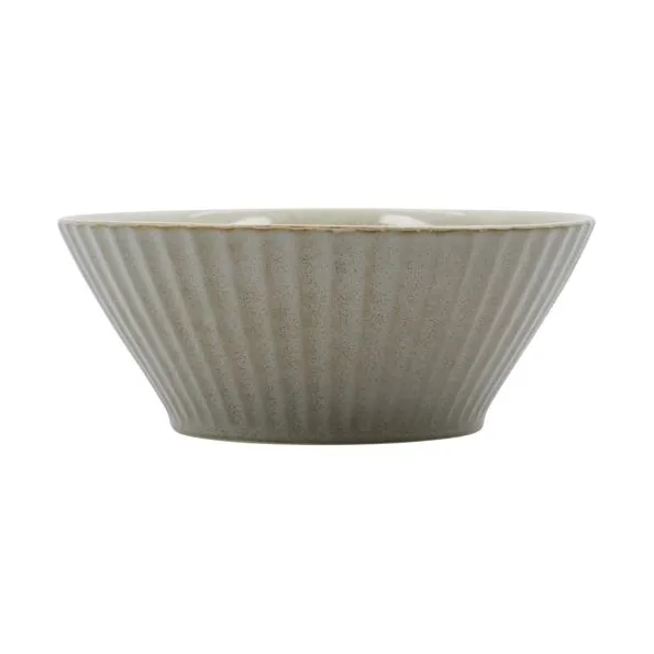 Pleat schaal Ø15 cm, Grijs-bruin House Doctor