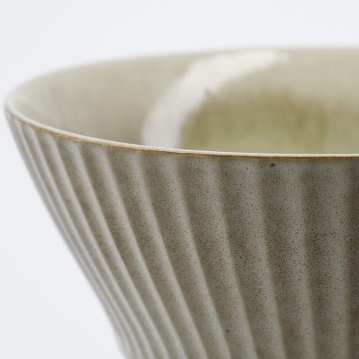 Pleat schaal Ø19 cm, Grijs-bruin House Doctor