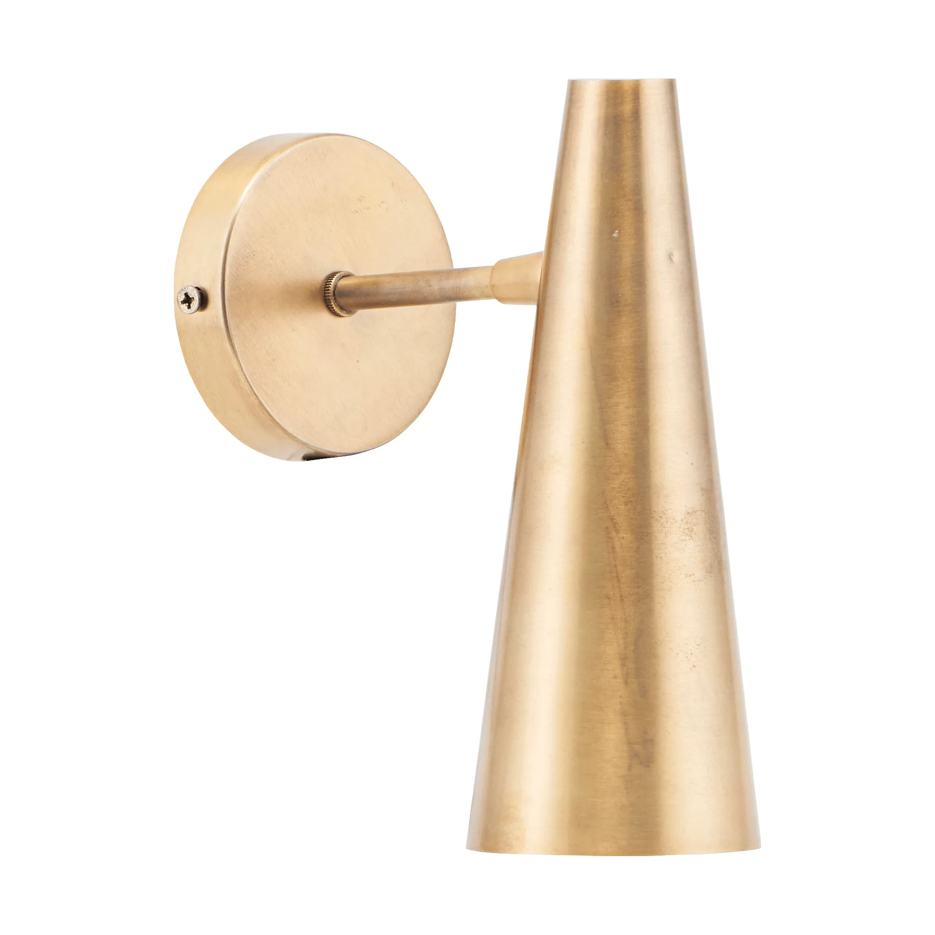 Precise muurlamp, messing, 21 cm House Doctor