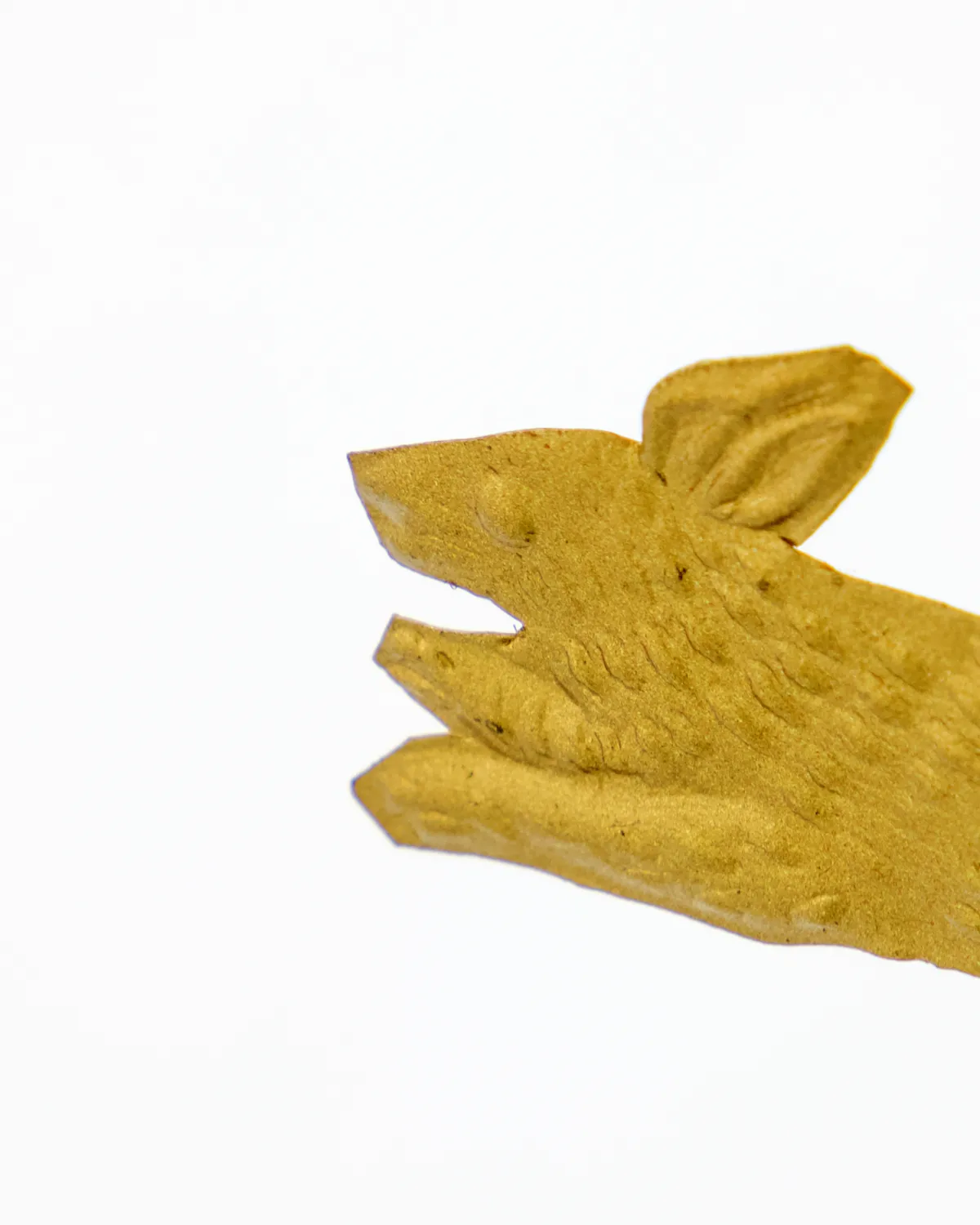 Rabbit paasornament 3-pack, Antiek messing House Doctor