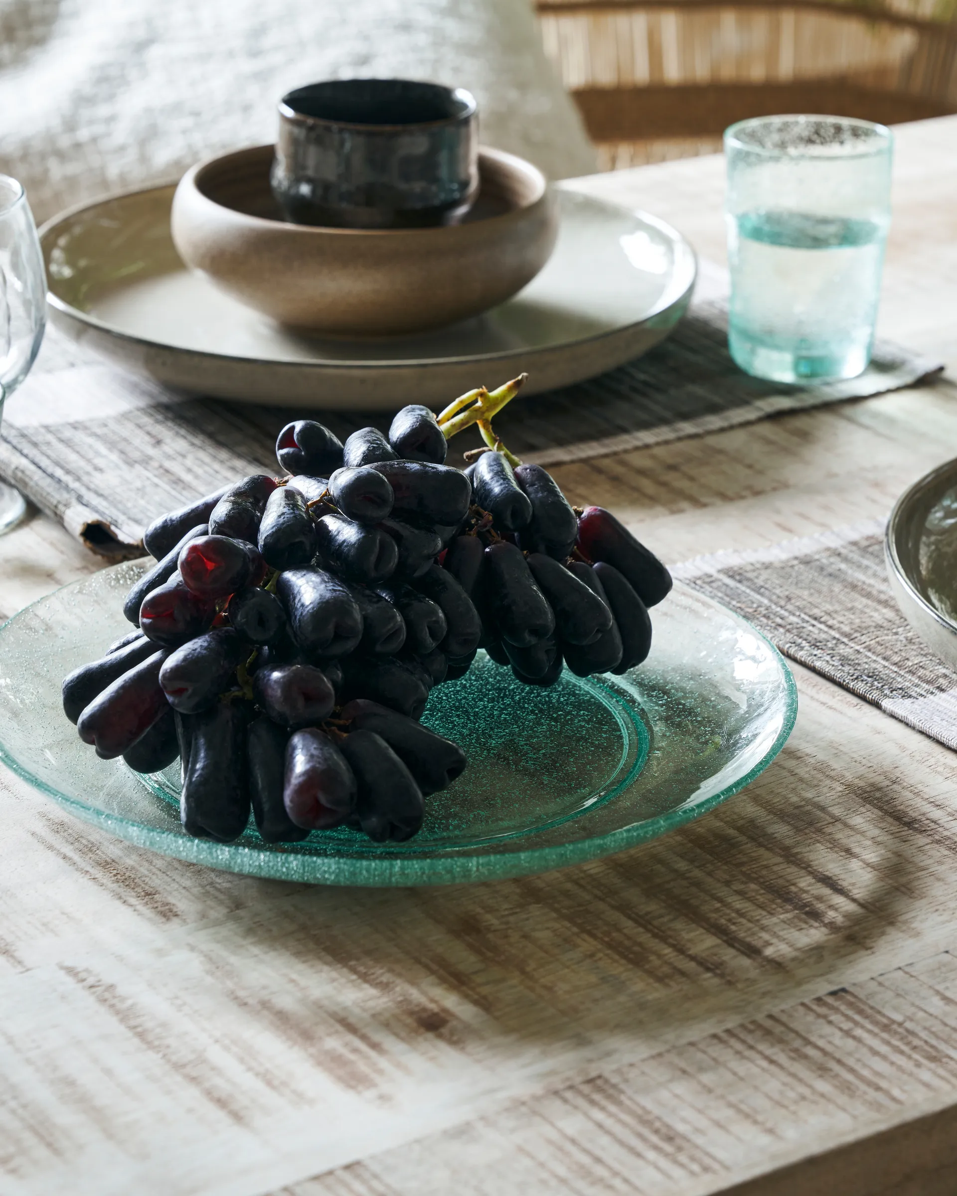 Rain bord Ø27 cm 2-pack, Transparant House Doctor