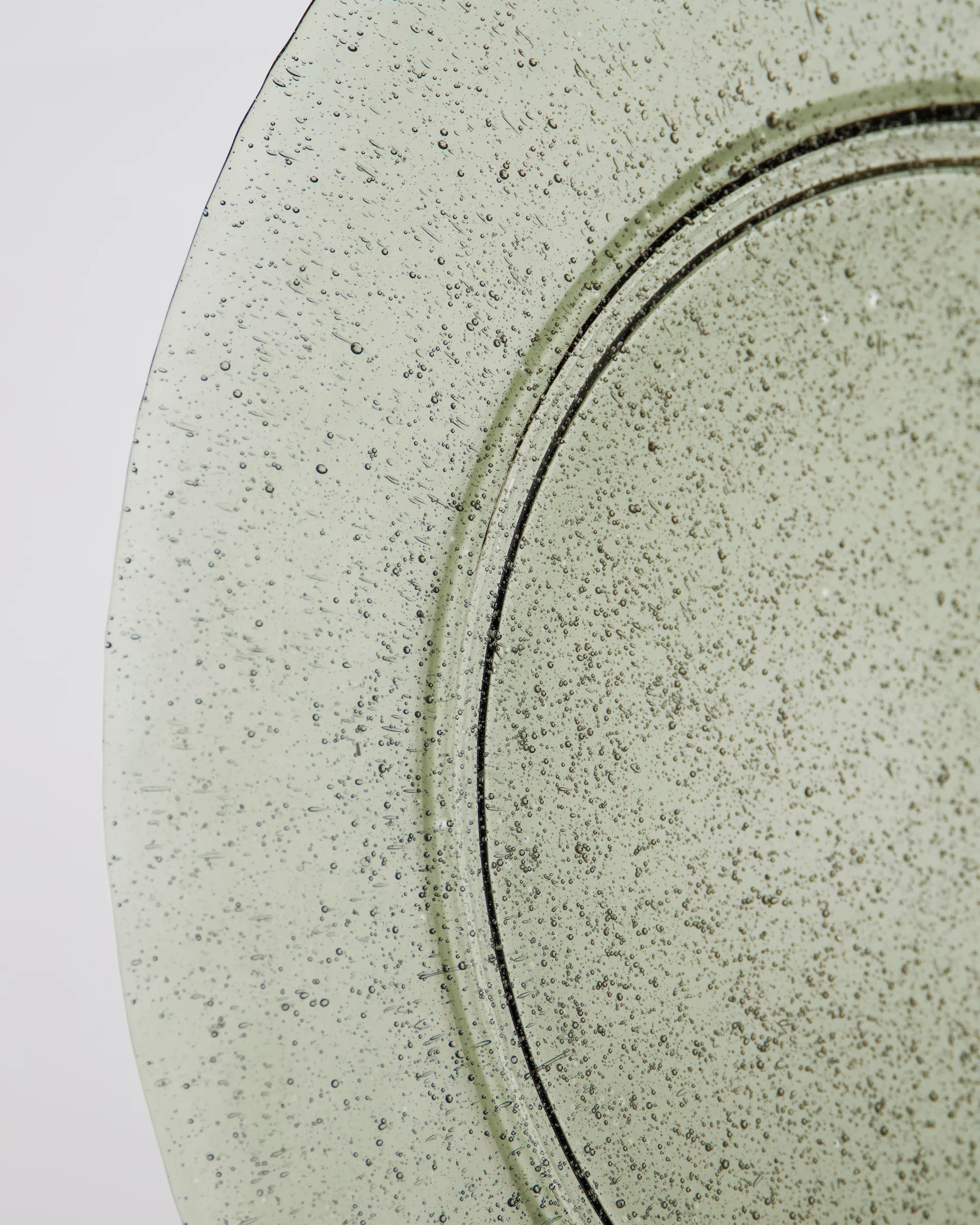 Rain bordje Ø21 cm 2-pack, Groen House Doctor