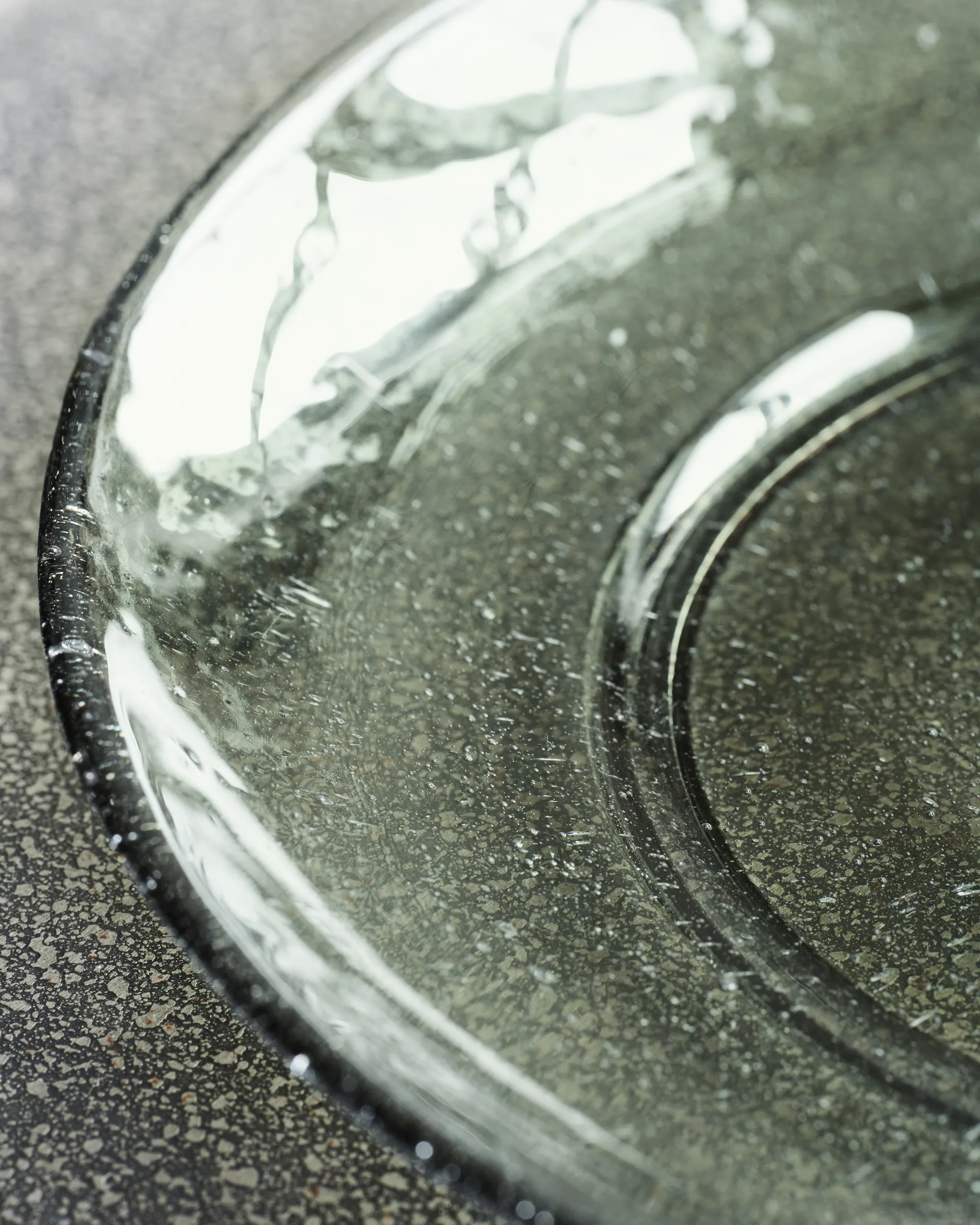 Rain bordje Ø21 cm 2-pack, Groen House Doctor