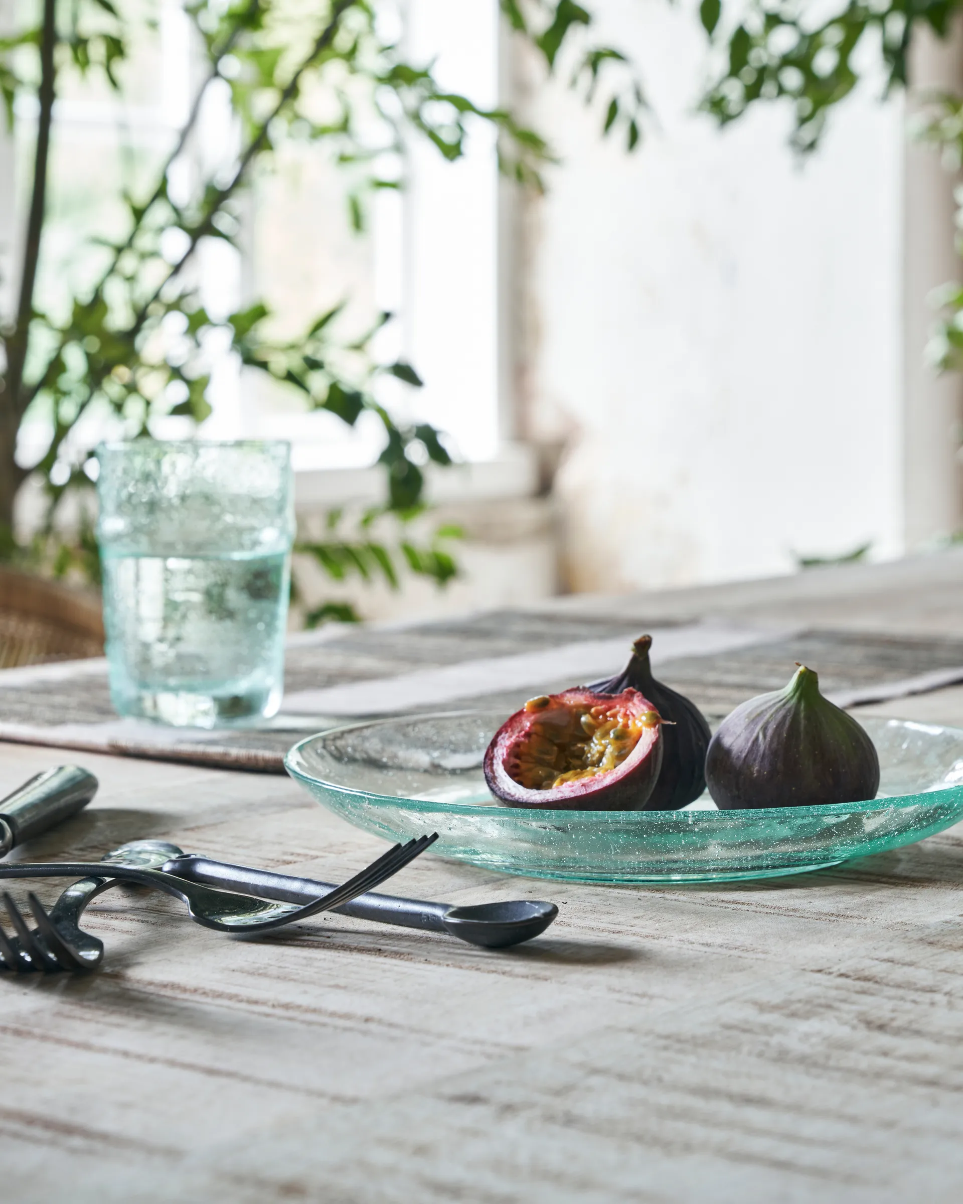 Rain bordje Ø21 cm 2-pack, Transparant House Doctor