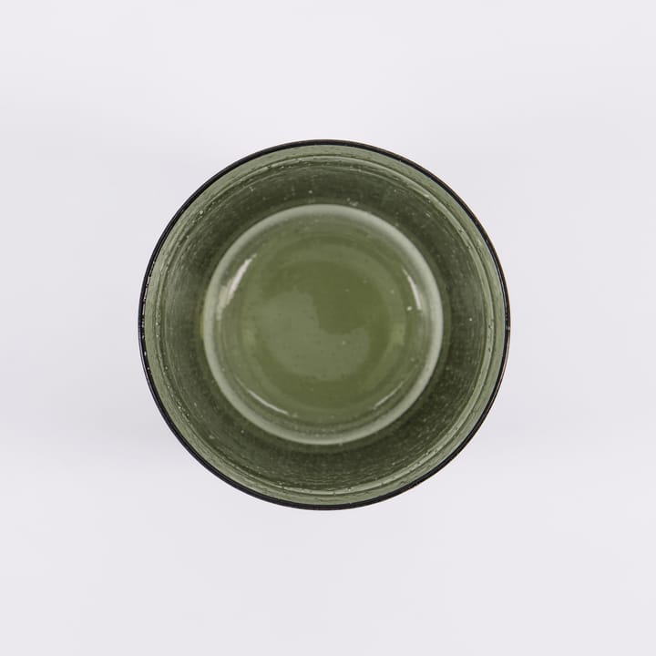 Rain glas 14 cm 2-pack, Groen House Doctor