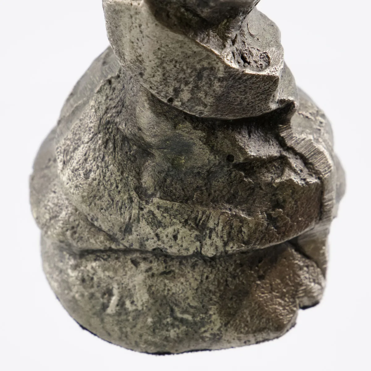 Raku kandelaar antiek zilver, 25 cm House Doctor