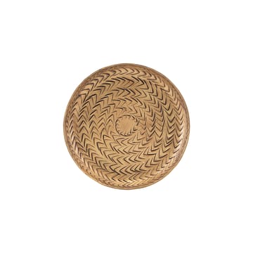 Rattan schotel met messing afwerking - 12 cm - House Doctor
