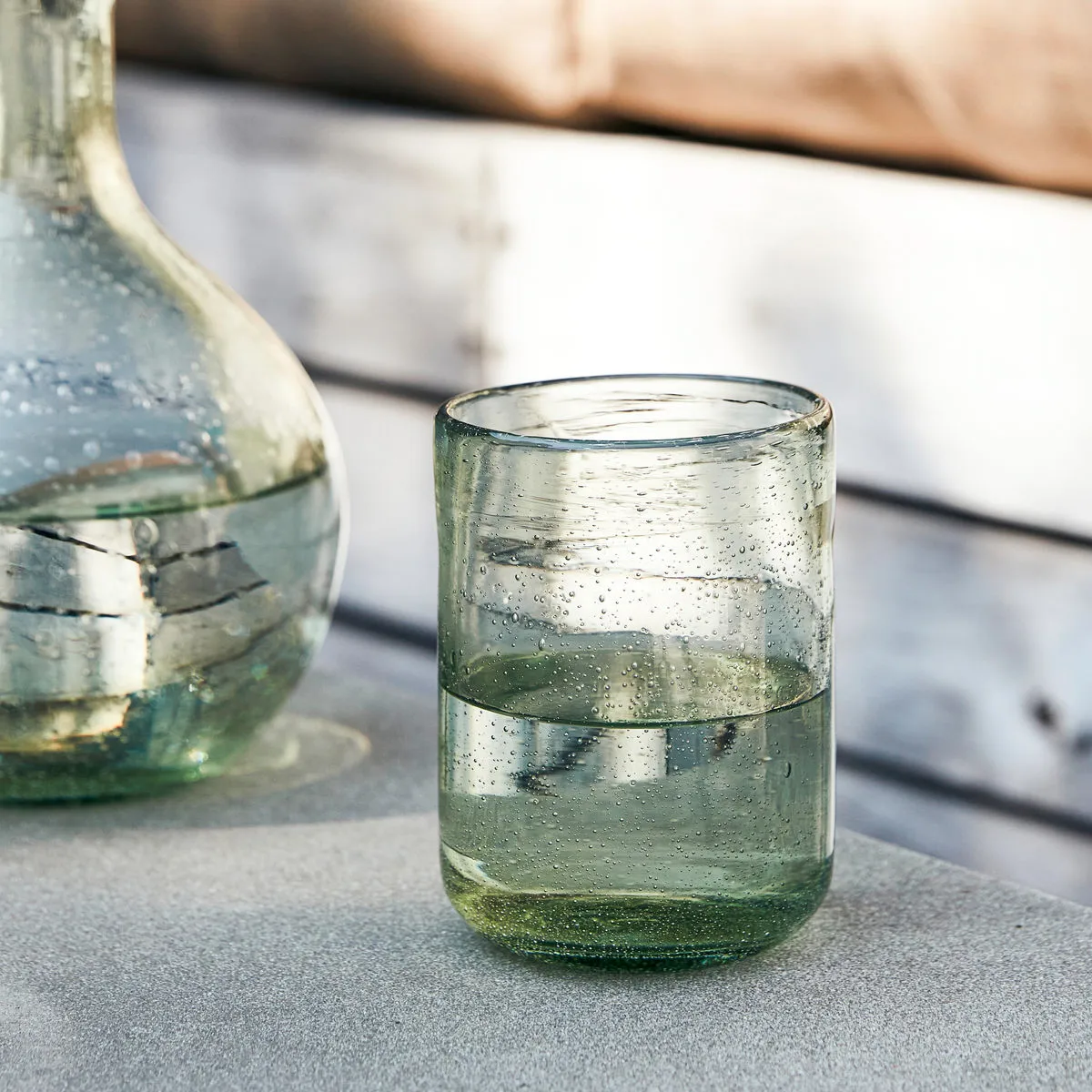 Rich glas 4-pack, Lichtgroen House Doctor