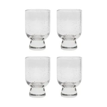 Rich glas op voet 23 cl 4-pack - Transparant - House Doctor
