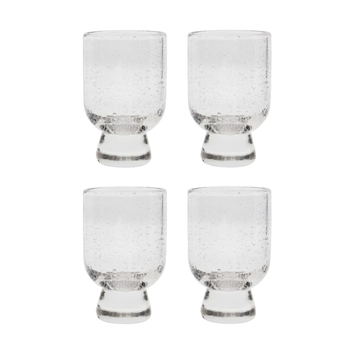 Rich glas op voet 23 cl 4-pack - Transparant - House Doctor
